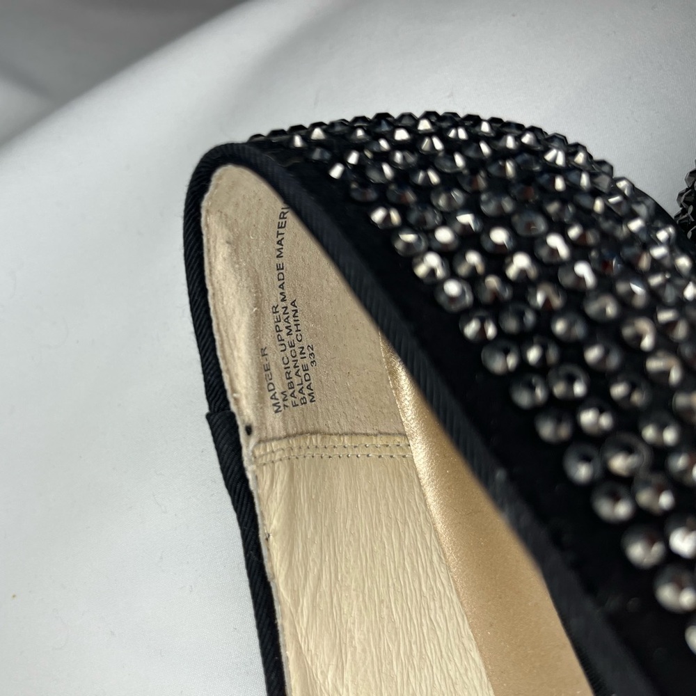 Steve Madden Black Studded Flats NWOT, Women’s Size 7M - Picture 4 of 4